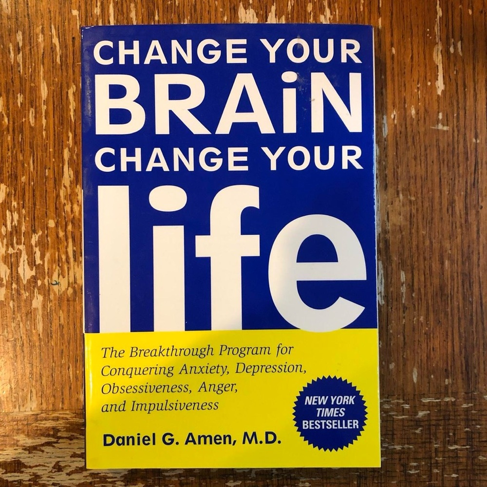 4/$20 Change Your Brain Change Your Life Book